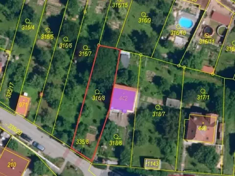 Prodej pozemku pro bydlení, Bílovice nad Svitavou, Dobrovského, 380 m2