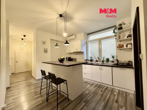 Pronájem bytu 1+kk, Ostrava - Moravská Ostrava, Zámecká, 44 m2