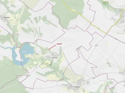Dražba lesa, Výrovice, 7 m2