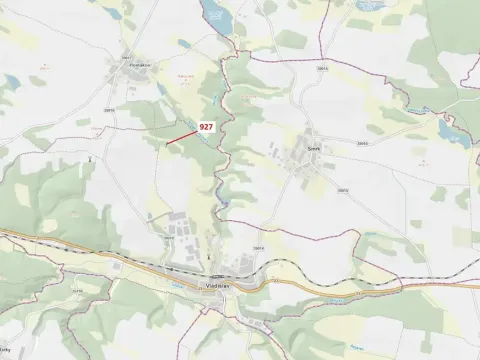 Dražba lesa, Vladislav, 613 m2