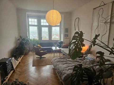 Pronájem bytu 2+kk, Praha - Vinohrady, Slovenská, 70 m2