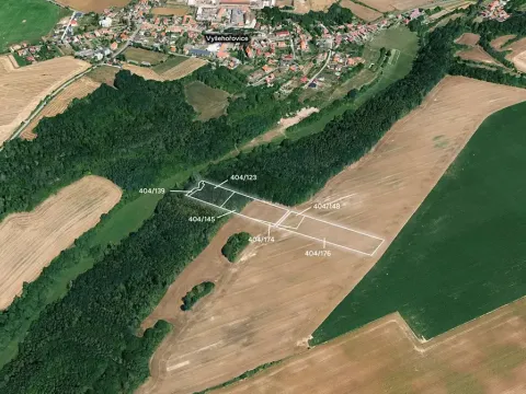 Prodej pole, Vyšehořovice, 19741 m2