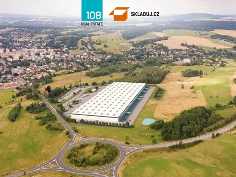 Pronájem skladu, Rumburk, Bentelerova, 20000 m2