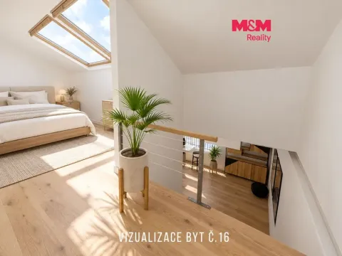 Prodej bytu 2+kk, Žleby, Polní, 40 m2