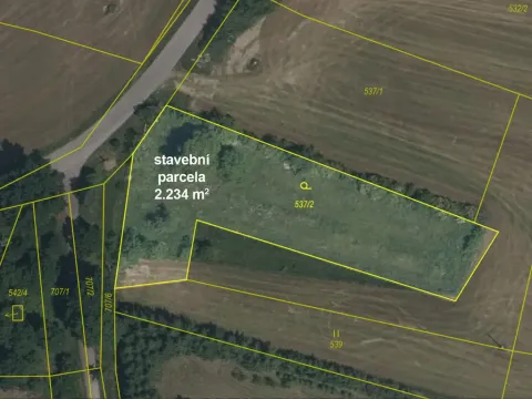 Prodej pozemku, Sedlice - Holušice, 2234 m2