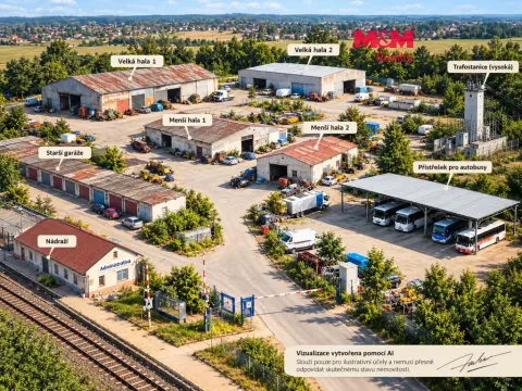 Prodej výrobních prostor, Zbiroh, Masarykovo náměstí, 7000 m2