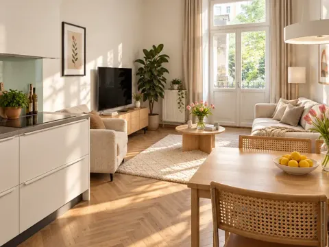 Pronájem bytu 2+kk, Praha - Vršovice, 56 m2